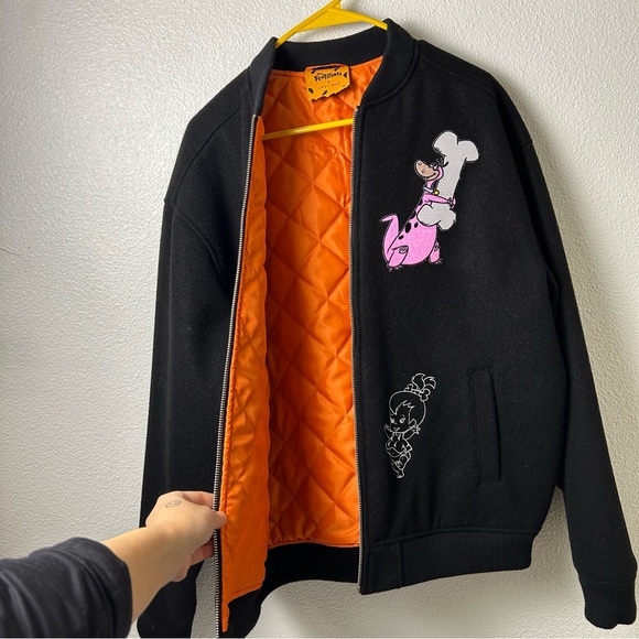 Lazy Oaf flinstones coat - Picture 2 of 5